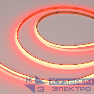 Лента светодиодная COB-X480-4mm 24V Red 4Вт/м IP20 (уп.5м) Arlight 046905