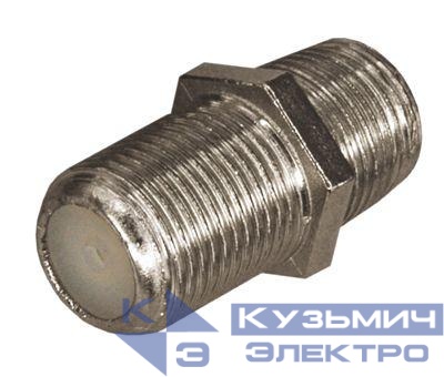 Переходник F-F "БОЧКА" без кольца (уп.100шт) PROCONNECT 05-4201-6