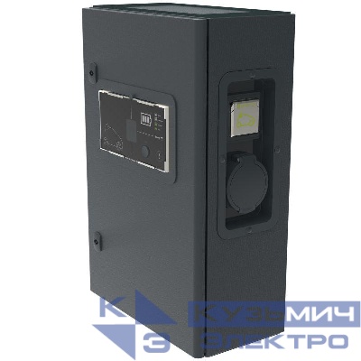 Станция зарядная 3ф режим 2/3 32А Schuko метал. Leg 059048