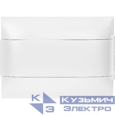 Щиток пластиковый встраиваемый Practibox S 1х12 бел. дверь Leg 135541