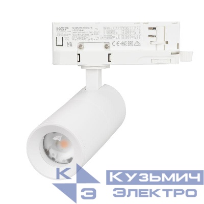 Светильник LGD-ARTEMIS-TRACK-4TR-R55-12W Day4000 WH 8-80 deg 230В DALI 12Вт 4000К IP20 метал. Arlight 057881
