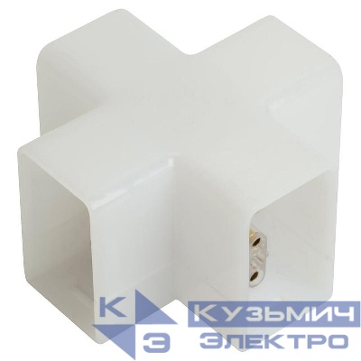 Коннектор X-образный LD5058X для соединения светодиодных светильников AL5058 FERON 51733
