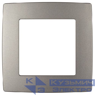 Рамка 1-м Эра12 12-5001-16 титан Эра Б0065735