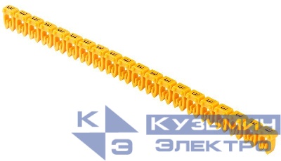 Маркер открытого типа KE 1.5-2.5кв.мм символ "E" (уп.200шт) IEK UMK-KE2-E