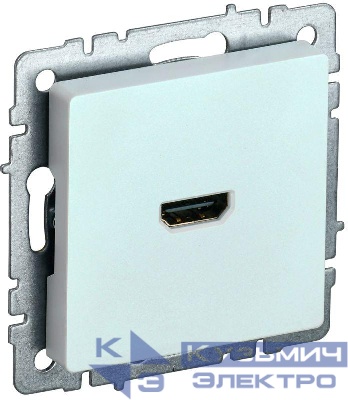 Розетка СП BRITE HDMI РHDMI-0-БрЖ механизм жемчуж. IEK BR-H10-K36
