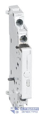 Контакт сигнал. MPX3 2NC бок. монт. Leg 417402