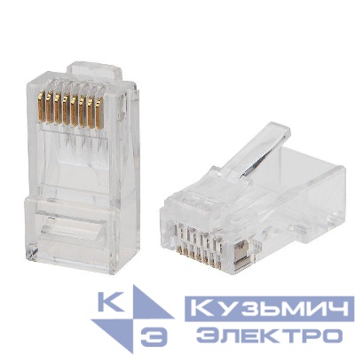 Джек компьютерный RJ45 (8P8C) кат.6 Rexant 05-1031-4