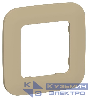 Рамка 1-м СП FLITE РУ-1-А-ФлХ хаки IEK FI-M12-31-20-K59