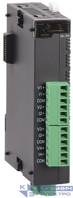 Модуль расширения аналоговыми входами; 4 аналоговых входа (ток/напряжение) ONI PLC-S-EXA-0400