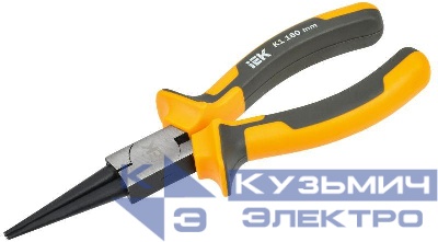 Круглогубцы 160мм K1 ARMA2L 3 IEK A2L3-RN10-K1-160