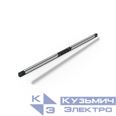 Светильник светодиодный Black 15Вт 6500К IP20 1340лм 170-264В 1175х22х36мм ДВО линейный накладной бел. GAUSS 130511315