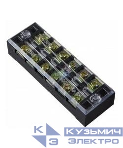 Блок зажимов ТВ-2506 25А 6 клеммных пар IP30 Электротехник ET522086