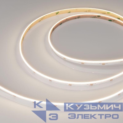 Лента светодиодная COB-S-X480-8mm 24V Day 4000К 6Вт/м IP20 боков. свечение (уп.5м) Arlight 046902