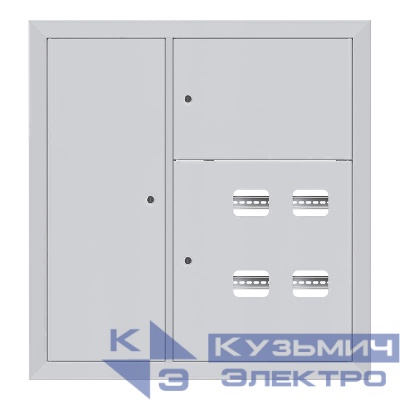 Щит этажный 4кв. слаботочка слева (1000х950х160) Basic EKF mb28-v-4z