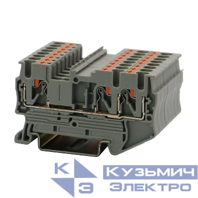 Клемма проходная КНБ 2.5-3 СТЭЗ 14000080