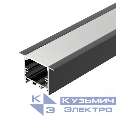Профиль SL-LINIA49S-F-2000 ANOD BLACK L2000 алюм. Arlight 039389