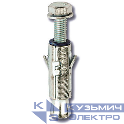 Анкер забивной усилен. М8 с болтом (уп.25шт) DKC CM460850