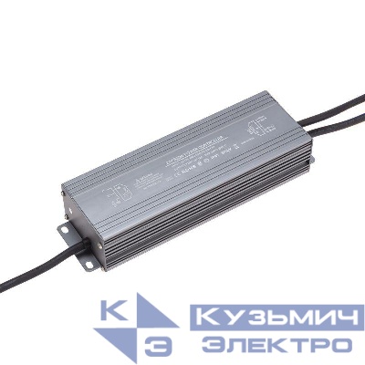 Источник питания (драйвер) 24В 300Вт IP67 с проводами влагозащ. Rexant 200-1007