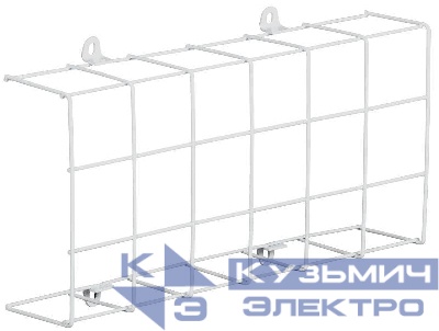 Решетка защитная для авар. светильников ДПА 300мм бел. IEK LT-DPA0D-R-0350-K01