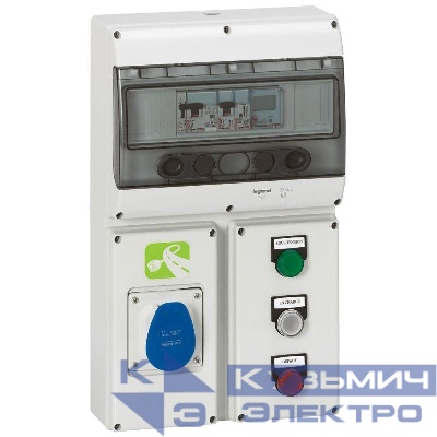 Бокс для уст. 4роз. P17 12мод. 441х265 Leg 057705