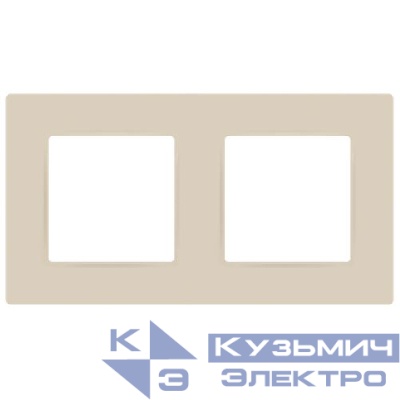 Рамка 2-м 12-5202-02 Классик сл. кость Эра Б0067690