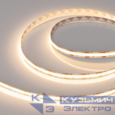 Лента светодиодная COB-X560-10mm 24V Warm 2700К 9.6Вт/м IP20 (уп.10м) Arlight 049061