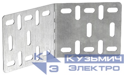 Пластина соединительная регулируемая H=100мм IEK CLM40D-PSR-100