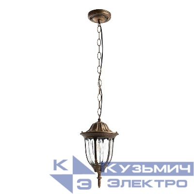 Светильник PL6305 60Вт E27 230В садово-парковый черн. зол. FERON 11899