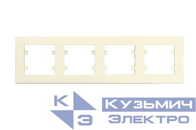 Рамка 4-м Karea RIZZ крем Makel 88010704