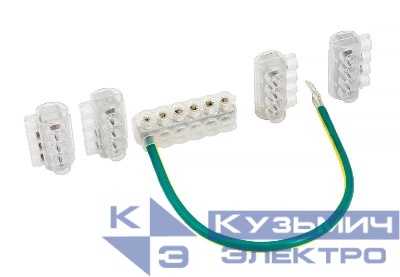 Комплект клеммников SV15 3хKE10.1+1хKE10.3 (Al 10-35/Cu 1.5-25) для сетей уличного освещения PROxima EKF sv-15