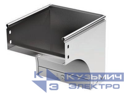 Угол для лотка вертикальный внешний 90град. 80х80 CDV 90 в компл. с крепежн. элемент. DKC 37371K