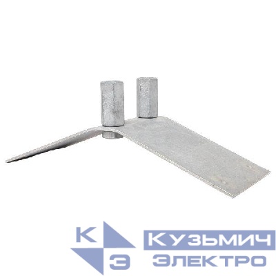 Крепление молниеприемника d16 на конек угол 130град. HZ EKF lp-04003-sp
