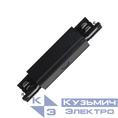 Соединитель UBX-A12 BLACK 1 POLYBAG (черн.) Uniel 09745