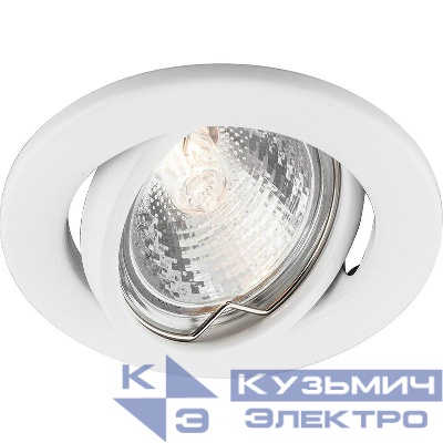 Светильник DL11 G5.3 MR16 потолочн. встраив. бел. FERON 15114