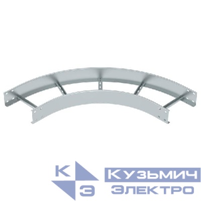 Секция угловая 90град. лестничного лотка 110х300мм R=500мм OBO 6217684