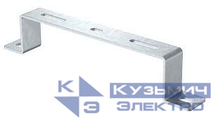 Скоба для крепления лотка к полу/к стене осн.200 гор. оцинк. DBL 50 200 FT OBO 6015581