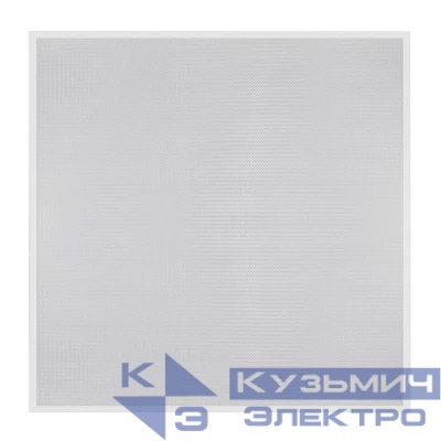 Светильник светодиодный ULP-6060 28W/3950K/EMG IP40 SCHOOL WHITE 28Вт 3950К IP40 3500лм офисный потолочный универс. опал. рассеив. с источником питания БАП бел. Uniel UL-00007171