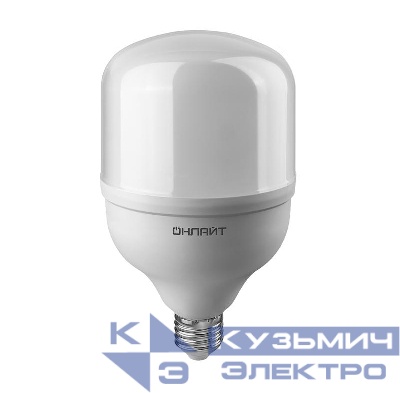 Лампа светодиодная высокомощная 82 903 OLL-T100-40-230-865-E27E40 40Вт 6500К холод. бел. E27/E40 3200лм 176-264В ОНЛАЙТ 82903