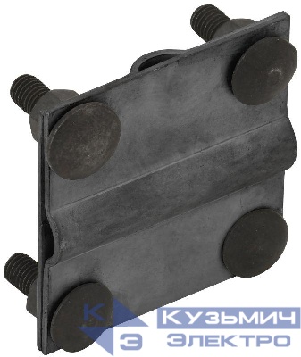 Зажим крестообразный полоса/пруток-полоса/пруток 40/12мм оцинк. сталь TD IEK ZCC13-13-1-12-40