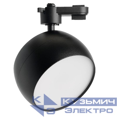 Светильник трековый AL167 под лампу GX70 черн. FERON 48551