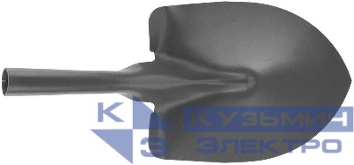 Лопата штыковая для сыпучих грузов "Американка" 230х280мм без черенка КУРС 77207