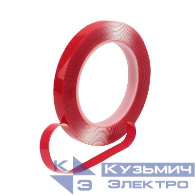 Скотч двухсторонний 12ммх5м прозр. Rexant 09-6512