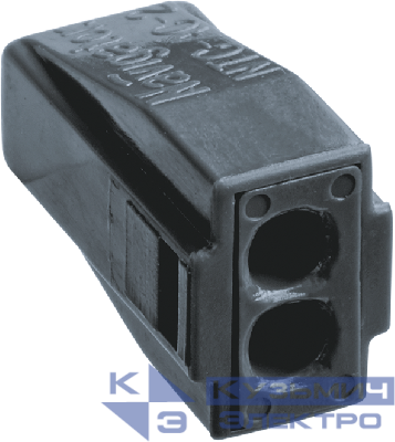 Клеммник КПМ 2х(0.5-2.5) NTC-AC-2 (уп.100шт) Navigator 71142