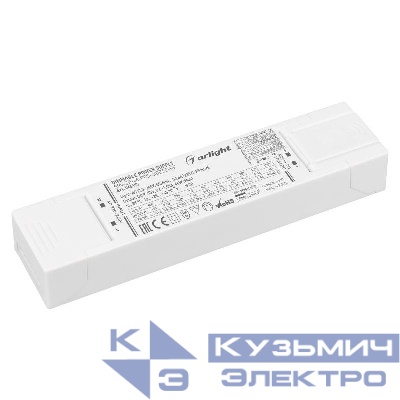 Блок питания SPV-SP-46-PFC-ZIGBEE-RF (46Вт 9-53В 0.6-1.05А 2.4ГГц) IP20 пластик Arlight 046173