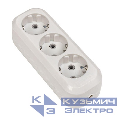 Колодка удлинителя 3-м с заземл. 16А Эксперт 3.5кВт EKF AKB16-3
