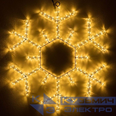 Фигура ARD-SNOWFLAKE-M5-600x600-360LED Warm (230В 20Вт) (IP65) Ardecoled 034253