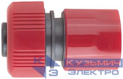 Соединитель пластиковый 3/4дюйм КУРС 76402