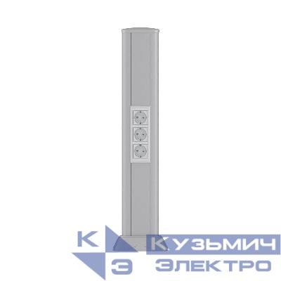 Колонна 0.71м алюм. сер. метал. RAL 9006 DKC 09594