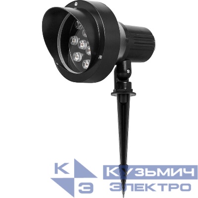 Светильник светодиодный SP2705 6Вт RGB IP65 85-265В тротуарный на колышке FERON 32130