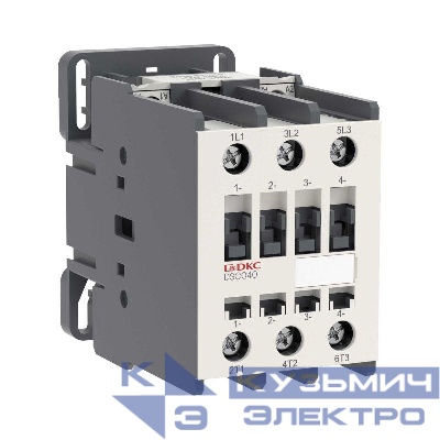 Контактор магнитный YON DSC040 40A 18.5кВт AC3 3P кат.380В AC YON DSC040-3C00A380